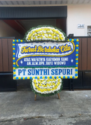 Papan Bunga Duka di Yahukimo