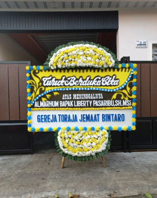 Papan Bunga Duka di Yahukimo